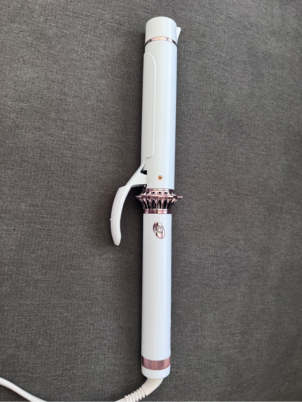 T3 White & Rose Gold Curling Iron - Picture 4 of 6